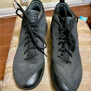 Under Armour Black Athletic Shoes with Knit Upper